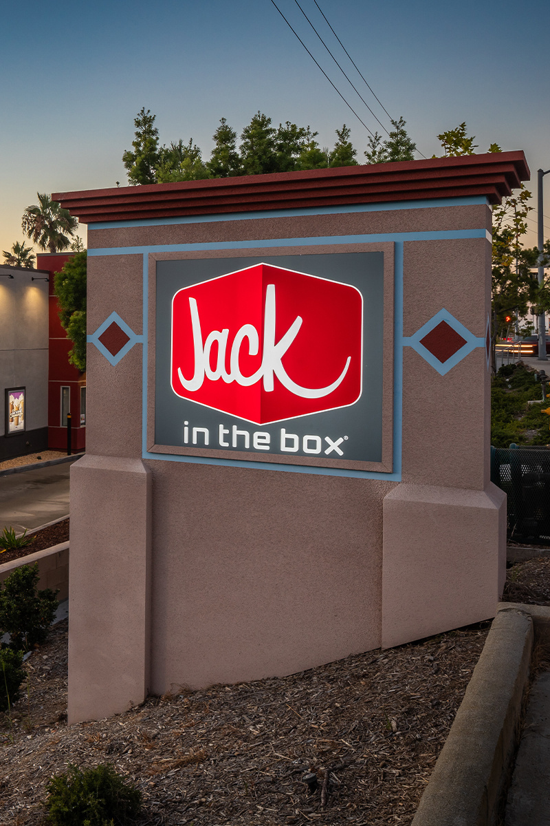 Jack in the Box, Chula Vista, CA, Project Gallery | National Sign